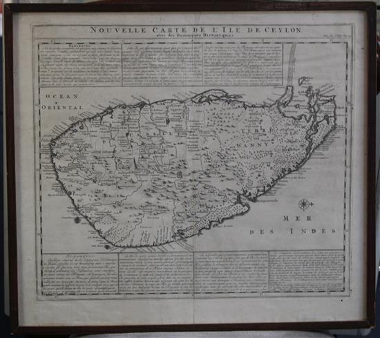 Henricus Hondius Map of Braziliae, overall 17 x 19.5in.